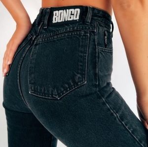 Vintage Bongo Black Button Fly Highrise Jeans 🖤